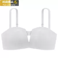 YUNWUXIN复古抹胸内衣聚拢文胸薄款女无钢圈少女学生性感大胸显小胸罩抹胸