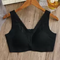 YUNWUXIN古妃203柔软乳胶棉舒适睡眠文胸双面穿蕾丝边抹胸无钢圈内衣抹胸