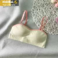YUNWUXIN少女文胸无钢圈学生高中生打底吊带裹胸抹胸运动聚拢内衣女小胸罩抹胸