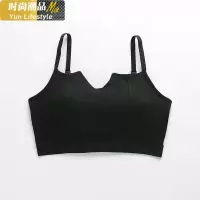 YUNWUXIN内衣女无钢圈美背文胸小胸聚拢夏季薄款胸罩学生高中少女棉抹胸抹胸