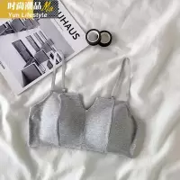 YUNWUXIN春季内衣防走光性感美背内衣少女无钢圈学生聚拢胸罩文胸薄款抹胸抹胸