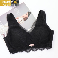YUNWUXIN峰度新款无钢圈文胸时尚性感蕾丝蛋白背心养护内衣女6185吊带