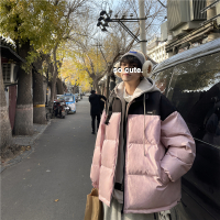 BaLuoShang@ 棉服潮流冬季棉衣外套加厚假两件韩版宽松面包服男生棉衣