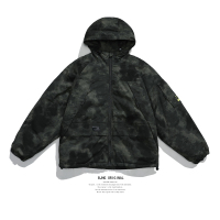 BaLuoShang冬季迷彩加厚棉衣男新款潮牌原宿BF宽松学生工装面包棉服外套棉衣