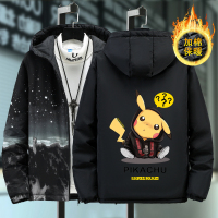 BaLuoShang冬季外套男棉衣韩版潮流青少年学生帅气大码男装羽绒棉袄星空棉服棉衣