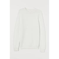 BaLuoShangHM 男装秋冬款 男士圆领长袖纹理感针织衫套衫毛衣男0765362毛衣