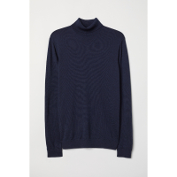 BaLuoShangHM 男装针织衫上衣至臻品质美利奴长袖高领毛衣毛衫 0495685_5毛衣