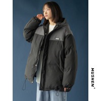 BaLuoShang棉服男韩版潮流冬季港风连帽棉衣外套加厚短款帅气学生棉袄面包服棉衣