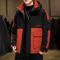 BaLuoShang棉衣男士冬季外套2020新款羽绒棉服短款加厚情侣棉袄工装潮牌冬装棉衣