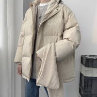 BaLuoShang韩版棉衣男士潮流休闲帅气宽松情侣棉服学生加厚保暖防寒面包服棉衣
