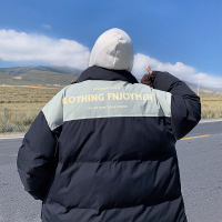 BaLuoShang棉服男2020年新款冬季韩版潮流棉衣宽松大码加厚情侣面包棉袄外套棉衣