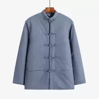 BaLuoShang唐装棉袄男中老年加厚棉服中式复古风冬装棉衣外套保暖小棉袄棉衣
