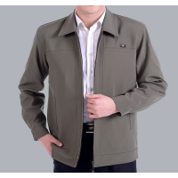 BaLuoShang中老年外套男秋冬爸爸装老年人上衣休闲夹克衫中老人男士秋装外套风衣