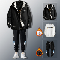 BaLuoShang棉衣男装秋冬季情侣2020新款潮流潮牌衣服加厚羽绒棉服棉袄外套装风衣