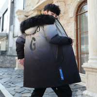 BaLuoShang2020冬季新款棉衣男士中长款羽绒棉服潮牌加厚外套青少年学生棉袄风衣