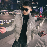 BaLuoShang冬季潮男棉衣棉服外套修身帅气加厚保暖社会小伙快手棉袄棉衣