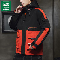 BaLuoShang棉衣男冬季外套工装羽绒棉服2020年新款男潮牌棉袄加厚冬装棉衣