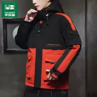 BaLuoShang棉衣男冬季外套工装羽绒棉服2020年新款男潮牌棉袄加厚冬装棉衣