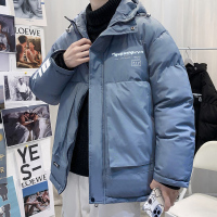 BaLuoShang棉衣男士冬季2020年新款韩版潮流加厚棉袄情侣装潮牌男生棉服外套棉衣