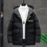 BaLuoShang棉衣男士秋冬季外套2020新款潮牌加厚大码羽绒棉服工装棉袄子冬装棉衣