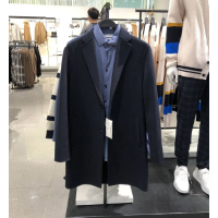 BaLuoShang柜859! 毛大衣男绒风衣双面毛呢大衣 5854460 5854/460毛呢大衣