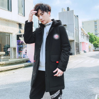 BaLuoShang棉衣男士冬季外套2020新款潮流中长款羽绒棉服加厚棉袄子棉衣