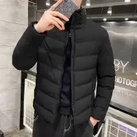 BaLuoShang棉衣男士秋冬季外套2020新款潮流休闲立领棉袄羽绒棉服情侣装棉袄棉衣