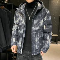 BaLuoShang棉衣男冬季2020年新款短款棉袄加厚日系工装羽绒棉服外套棉衣