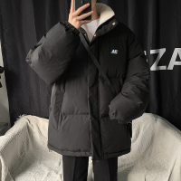 BaLuoShang羔绒棉衣外套男士韩版潮流百搭加厚棉袄冬季宽松痞帅气潮牌棉服棉衣