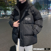 BaLuoShang秋冬季加厚棉服男士潮牌立领棉袄外套男生宽松面包服潮流羽绒棉衣棉衣