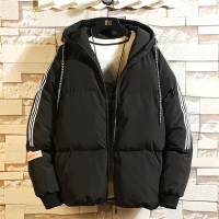 BaLuoShang冬季外套男韩版潮流男士2020新款加厚保暖棉服连帽棉衣男青年外套棉衣