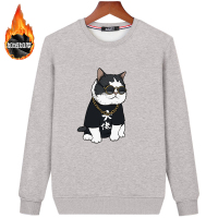 BaLuoShang青少年卫衣男士长袖t恤加厚打底衫加绒秋衣保暖上衣男装冬季衣服卫衣