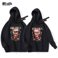 BaLuoShang第七公社情侣卫衣新年红色冬季加绒加厚款男情侣装牛年本命年衣服卫衣