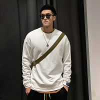 BaLuoShang徐太浪假两件卫衣男超火cec秋冬国潮百搭青年圆领美式潮牌套头衫卫衣