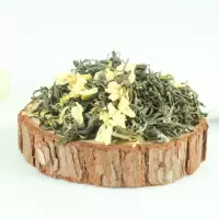 [秀岭淑茗]蒙顶山茶核心产区 古法制茶 明前醇香茉莉花茶叶 125克一袋