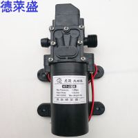 12伏农用电动喷雾器水泵电机小马达水钻微型自吸隔膜泵高压洗车