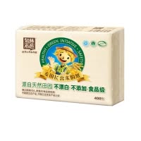 6包泉林本色平板纸400张易溶不堵塞厕纸卫生纸方块纸草纸手纸