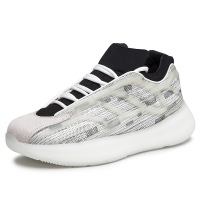 忛歩瑟FBS低帮男鞋韩版潮流时尚小白鞋透气男士休闲鞋个性骨架夜光椰子鞋