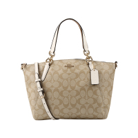 COACH/蔻驰经典款C纹手提包单肩包斜挎包中号饺子包女包 28989