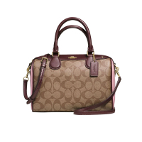 COACH 蔻驰 女款手提单肩斜挎包 小号时尚波士顿包F57495