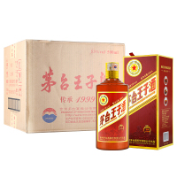 贵州茅台 茅台王子酒 传承1999 53度 500ml*6瓶整箱装 酱香型白酒