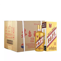 贵州茅台 53度酱香型白酒 茅台王子酒 金王子 500ml*6瓶 整箱装