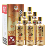 贵州茅台酒 酱香型白酒 53度 茅台 茅台王子酒 酱香经典 500ml*6瓶 整箱装