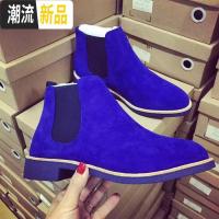 2019新款时尚平底靴 短筒袜子女靴 中筒靴鞋 时尚女靴65 拍下备注编号 30 广赫靴子