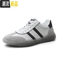 男鞋春季2020新款欧洲站百搭运动果冻鞋男士飞行员休闲鞋子男潮鞋  广赫