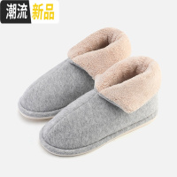 棉拖鞋女冬季家居室内全包跟厚底保暖月子鞋孕妇产后防滑软底家用  广赫