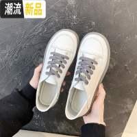 雏菊豆豆鞋女2020新款春秋娃娃鞋果冻软底女鞋平底小白鞋两穿单鞋 广赫