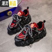 ins老爹鞋2020春新款女鞋雪花底浪休闲时尚百搭潮范单鞋系带 广赫