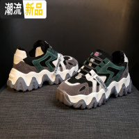 2019太平木洋新款加绒老爹鞋网红鞋运动鞋女鞋跑鞋 广赫休闲鞋