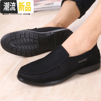 广赫春秋老北京布鞋软底防滑男鞋 商务休闲透气宽松大码男单鞋 广赫休闲鞋